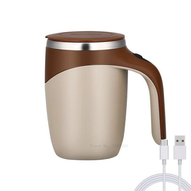 💥 2025 Limited Offer 70% ️⏳ Automatic Self Stirring Magnetic Mug Stainless