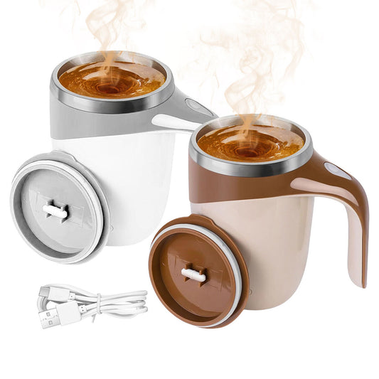 💥 2025 Limited Offer 70% ️⏳ Automatic Self Stirring Magnetic Mug Stainless